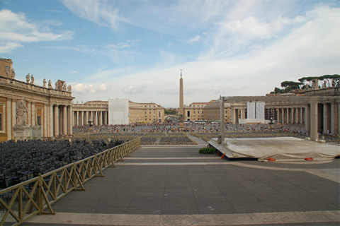 Square from the Basilica