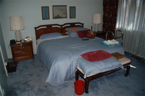 Master Bedroom ... blue
