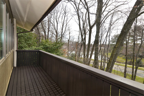 Balcony off the Master Bedroom