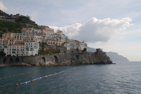 Looking east from Amalfi