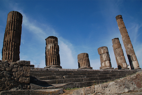 Temple at Pompeii