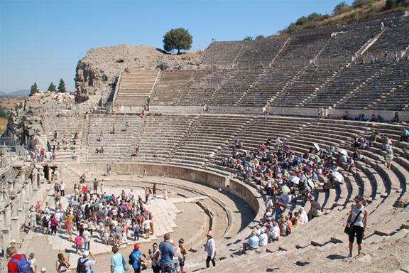 The theatre at Ephesus